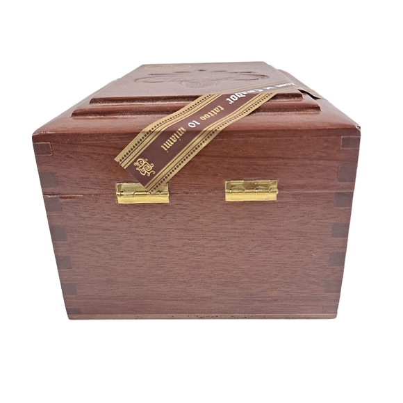 Tatuaje 10th Anniversary Belle Encre Wooden Cigar Box Hinge Lid 2015 Empty - Picture 4 of 14